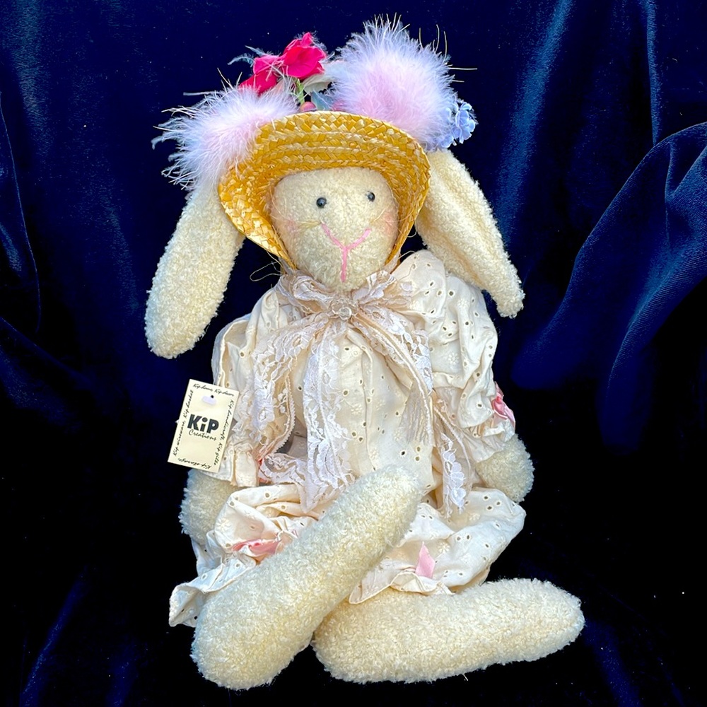 KIP DRESSED UP EASTER BUNNY DOLL 🐰- NWT !